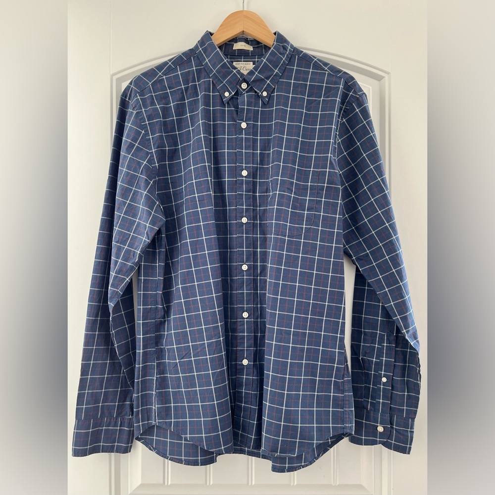 J. Crew - Slim Secret Wash Cotton Poplin Shirt - New without tags!